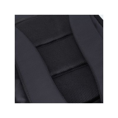 Рюкзак TORBER КЛАСС, черный с синей вставкой, полиэстер 900D, 45 x 32 x 16 см-9