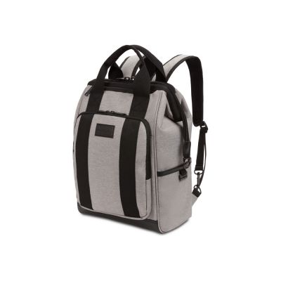 Рюкзак SWISSGEAR 16,5 Doctor Bags, серый/черный, полиэстер 900D/ПВХ, 29 x 17 x 41 см, 20 л-0
