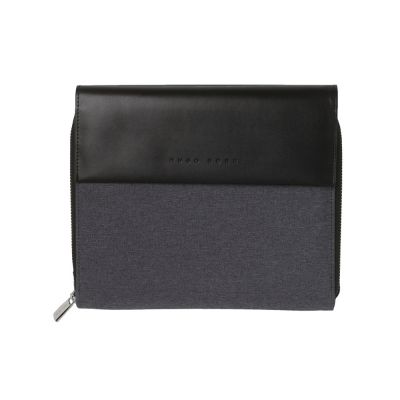 Папка для участника конференции формата А5 Advance Fabric Light Grey. Hugo Boss-4