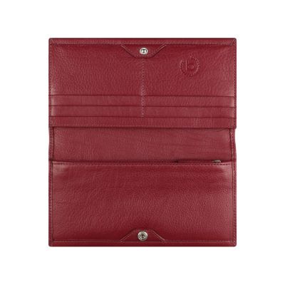 Кошелёк женский BUGATTI Lady Top, красный, натуральная воловья кожа, 19,5х2х10 см-2