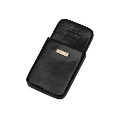Футляр для визиток, кредитных и дисконтных карт Diplomat (черный)-1