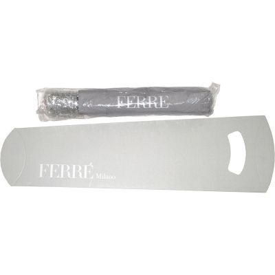 Складной зонт Ferre, полуавтомат, серый-2