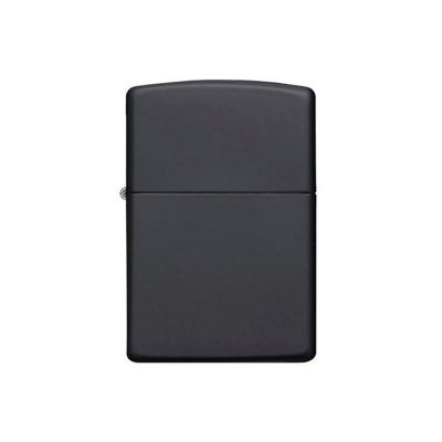 Зажигалка ZIPPO Classic с покрытием Black Matte, латунь/сталь, чёрная, матовая, 38x13x57 мм-1
