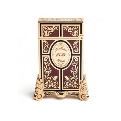 Зажигалка Second Empire Prestige. S.T.Dupont, золотистый/коричневый-3