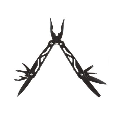 Мультитул Stinger, 100x35 мм, 12 функций, сталь/алюминий, чёрный, в комплекте нейлоновый чехол-2