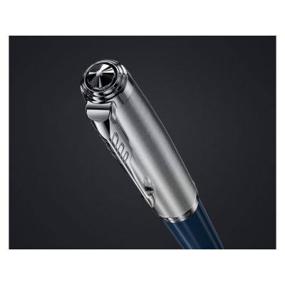 Перьевая ручка Parker 51 CORE MIDNIGHT BLUE CT, перо: F, цвет чернил: black, в подарочной упаковке.-8