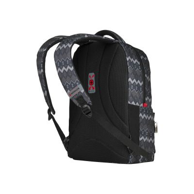 Рюкзак WENGER 16'', серый с рисунком, полиэстер, 36 x 25 x 45 см, 22 л-3