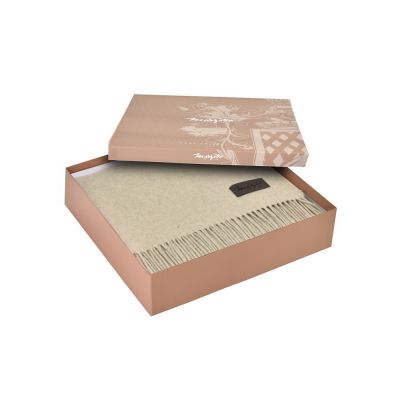 Плед MARZOTTO EVEREST 1990, бежевый-4