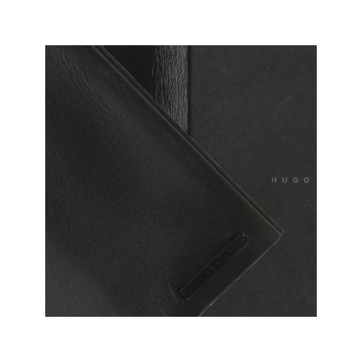 Обложка для блокнота А7 Dusk. Hugo Boss, черный-1