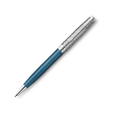 Шариковая ручка Parker Sonnet Premium Refresh BLUE CT, стержень: M, цвет чернил: black , в подарочной упаковке-0