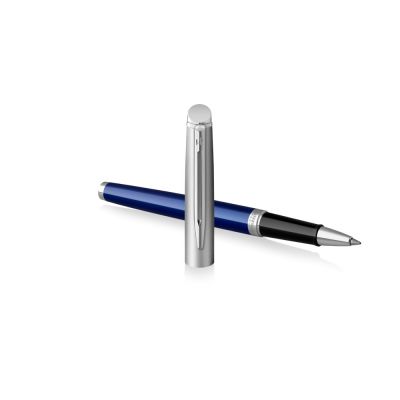 Ручка роллер Waterman Hemisphere Entry Point Stainless Steel with Blue Lacquer в подарочной упаковке-2