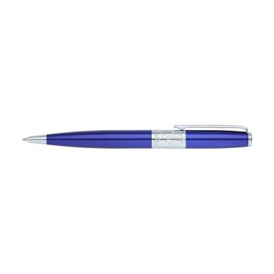 Ручка шариковая Pierre Cardin BARON, синий металлик-2