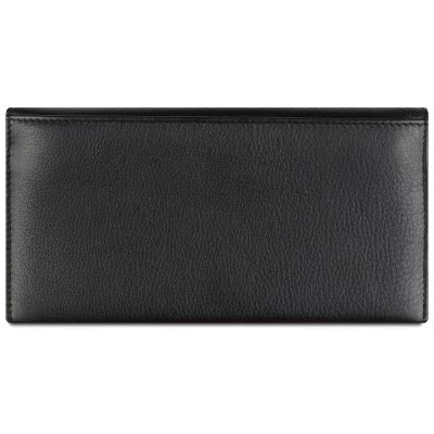 Кошелёк женский BUGATTI Lady Top, чёрный, натуральная воловья кожа, 19,5х2х10 см-4