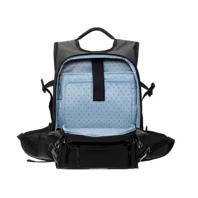 Рюкзак TORBER Mobi, черный, полиэстер 900D с PU покрытием, 45 х 32 х 20 см-4