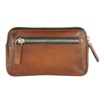 Ключница BUGATTI Domus, с RFID защитой, коньячный цвет, натуральная воловья кожа, 12х1,5х7 см-2