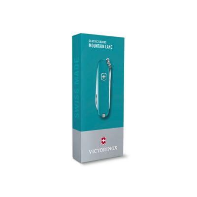 Нож-брелок VICTORINOX Classic SD Colors Mountain Lake, 58 мм, 7 функций, тёмно-бирюзовый-3