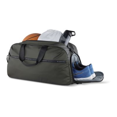 Сумка спортивная BUGATTI Blanc, оливковая, тарпаулин/полиэстер, 52х26х27,5 см-5