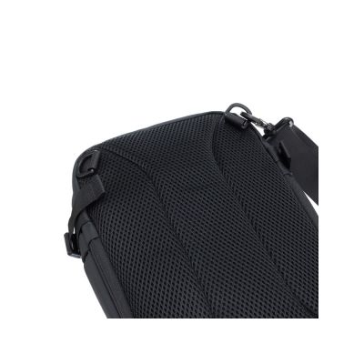 Рюкзак на одно плечо TORBER Xtreme, чёрный, 20 х 8 х 31 см, 5л-9