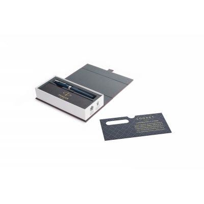 Перьевая ручка Parker Sonnet , Subtle Blue Lacquer CT стержень:Fblk-1