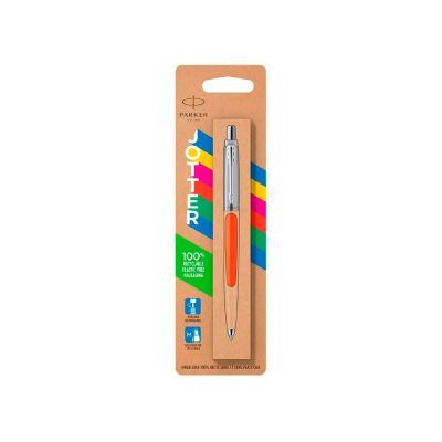 Шариковая ручка Parker Jotter ORIGINALS ORANGE CT, стержень: M blue ЭКО-УПАКОВКА-3