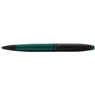 Шариковая ручка Cross Calais Matte Green and Black Lacquer-2