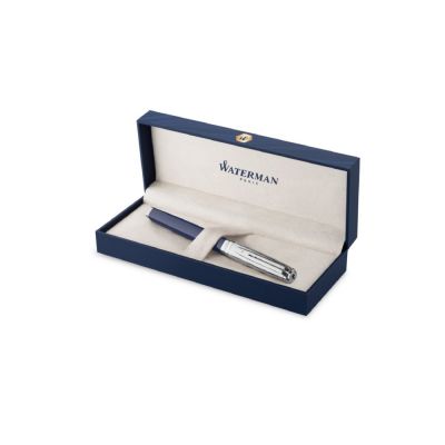 Перьевая ручка Waterman Exception22 SE deluxe цвет: Blue CT, перо: F, в подарочной упаковке-1