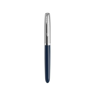 Перьевая ручка Parker 51 CORE MIDNIGHT BLUE CT, перо: F, цвет чернил: black, в подарочной упаковке.-2