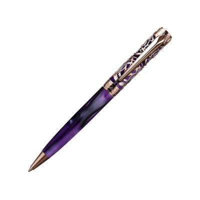 Ручка шариковая Pierre Cardin L'ESPRIT. Цвет - фиолетовый. Упаковка L.-0