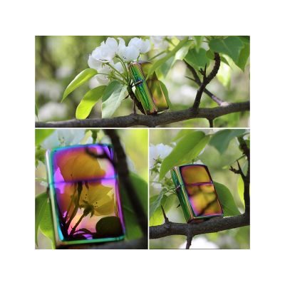 Зажигалка ZIPPO Classic с покрытием Spectrum™, латунь/сталь, разноцветная, глянцевая, 38x13x57 мм-5