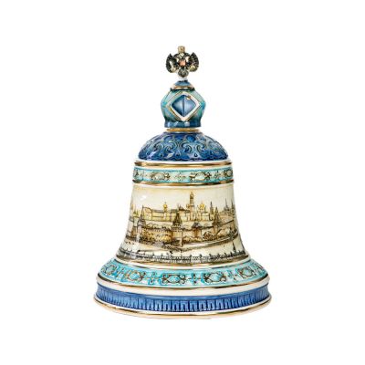 Штоф Колокол (цветной с золотом), 2,5л-2