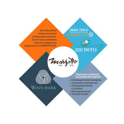 Плед MARZOTTO AREQUIPA 5186, мультиколор-9