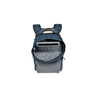 Рюкзак WENGER 18 л с отделением для ноутбука 14'' и с водоотталкивающим покрытием, синий/серый-3