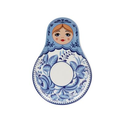 Набор чайный Гжель: чайная пара, чай-4