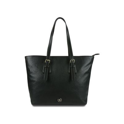 Сумка-тоут женская BUGATTI Passione 15'', чёрная, полиуретан, 47х13х32,5 см-1