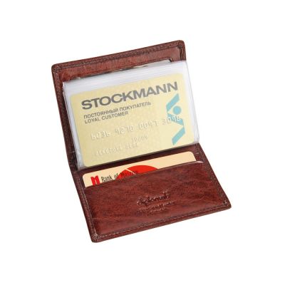 Футляр для кредитных и дисконтных карт Diplomat (Дип, коричневый-1