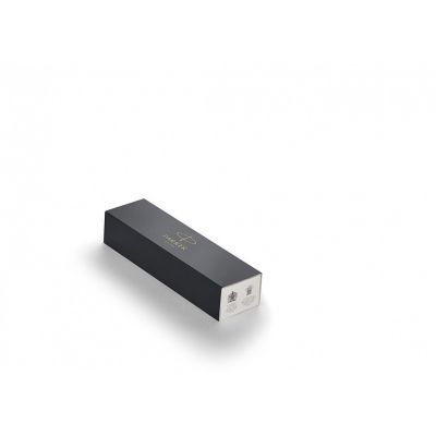 Ручка роллер Parker IM Premium Warm Silver (grey)  GT, стержень: F, цвет чернил: black, в подарочной упаковке.-7