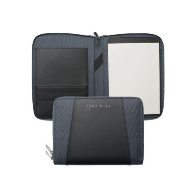 Папка для участника конференции формата А5 Keystone Grey. Hugo Boss-0