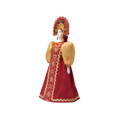 Подарочный набор: кукла фарфоровая, чай Малина с мятой, красный-15