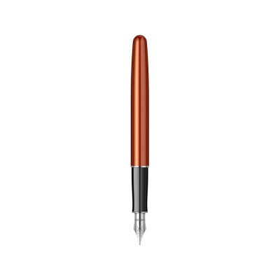 Перьевая ручка Parker Sonnet Essentials Orange SB Steel CT, перо: F, цвет чернил black, в подарочной упаковке.-6