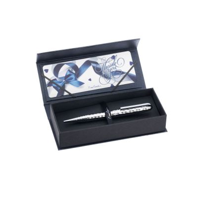 Ручка шариковая Pierre Cardin MODERN, серебристый-4