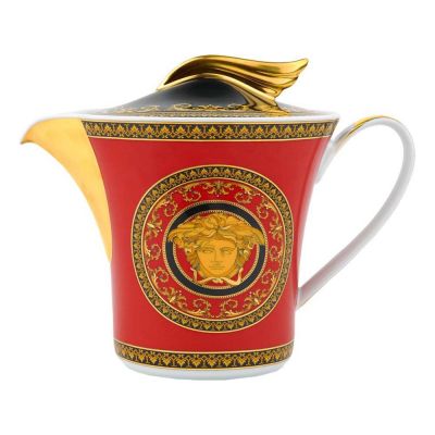 Чайник Versace Medusa, красный/золотистый (Р)-0