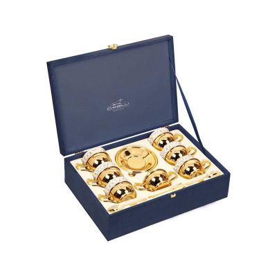 Чайный набор Chinelli, золотистый/белый-0