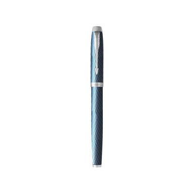 Перьевая ручка Parker IM Premium Blue Grey CT, перо: F, цвет чернил: blue, в подарочной упаковке.-3