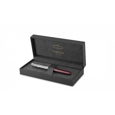 Ручка-роллер Parker Sonnet Premium Refresh RED CT, стержень: F, цвет чернил: black, в подарочной упаковке-1