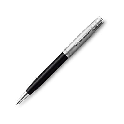 Шариковая ручка Parker Sonnet Entry Point Black Steel CT, стержень: M, цвет чернил: black , в подарочной упаковке-0