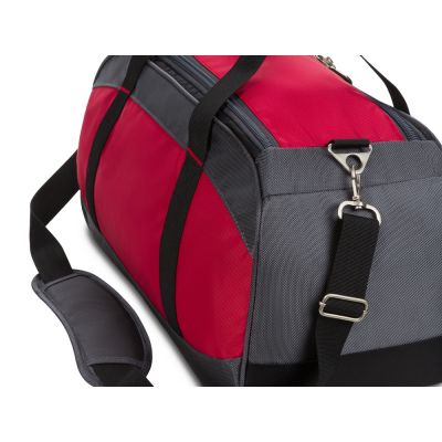 Сумка спортивная SWISSGEAR, красный/серый/чёрный, полиэстер 1200D, 52х25х30 см, 39 л-6