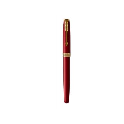 Перьевая ручка Parker Sonnet Red GT Intense, перо: F, цвет чернил: black, в подарочной упаковке-3