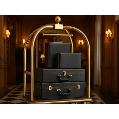 Дипломат подарочный, темно-коричневый-7