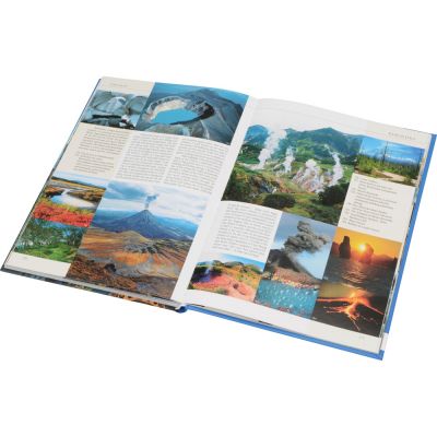 Набор Моя Россия: чайно-кофейная пара Матрешка, хохлома и книга Россия на англ. языке-1