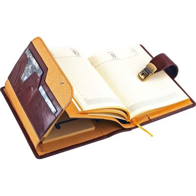 Ежедневник Люкс Giulio Barсa, коричневый-1